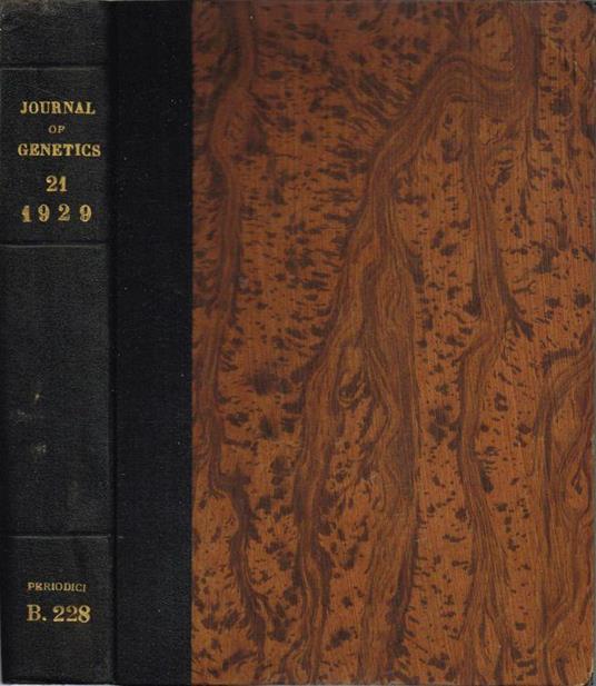 Journal of Genetics - copertina