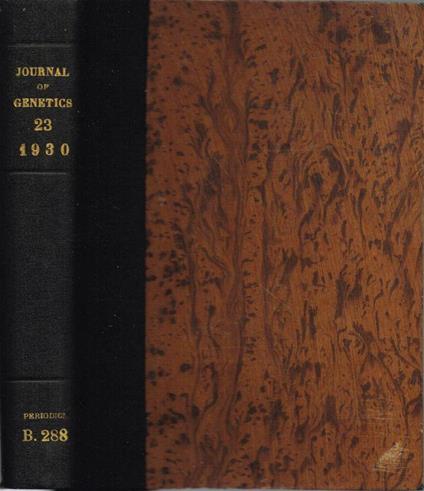 Journal of Genetics - copertina