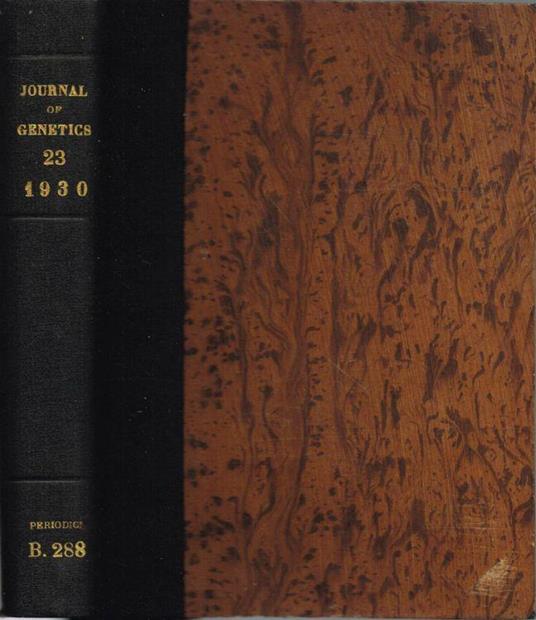 Journal of Genetics - copertina