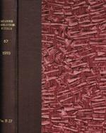 Accademie e biblioteche d'Italia. Anno LVII (40 nuova serie) anno 1989