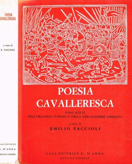 Poesia cavalleresca - copertina