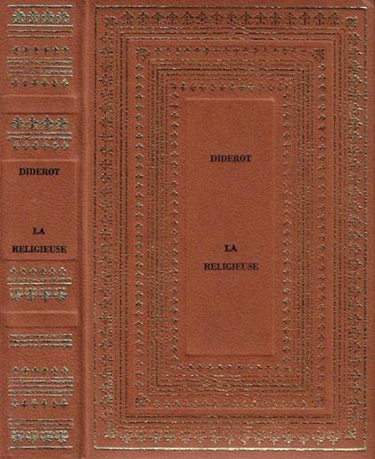 La Religieuse - Jean-Baptiste d' Alembert - copertina