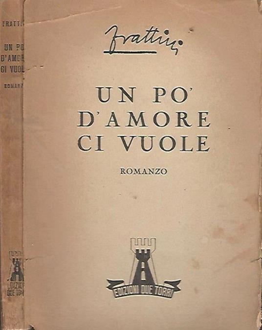 Un po’ d'amore ci vuole - Giovanni Frattini - copertina
