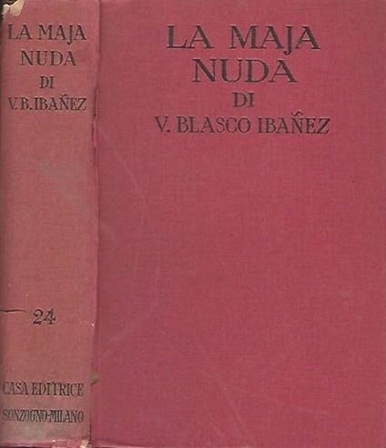 La maja nuda - copertina
