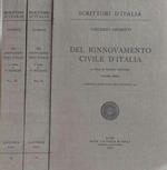 Del Rinnovamento Civile D'italia (3 Volumi)