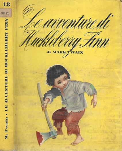 Le avventure di Huckleberry Finn - Mark Twain - copertina