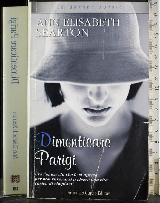 Dimenticare Parigi - copertina