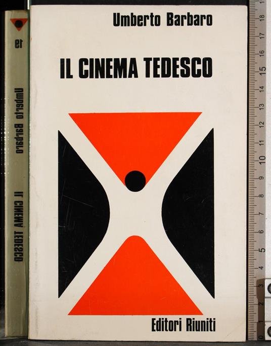 Il cinema tedesco - Umberto Barbaro - copertina