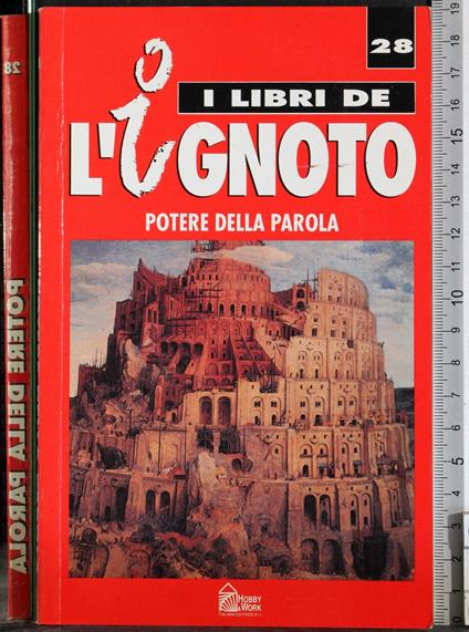 I libri de l'ignoto 28. Potere della parola - copertina