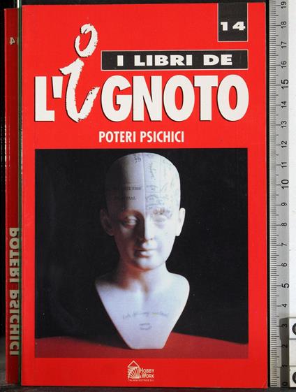 I libri de l'ignoto 14. Poteri psichici - copertina