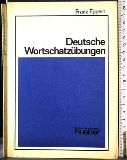 Deutsche Wortscatzubungen - copertina