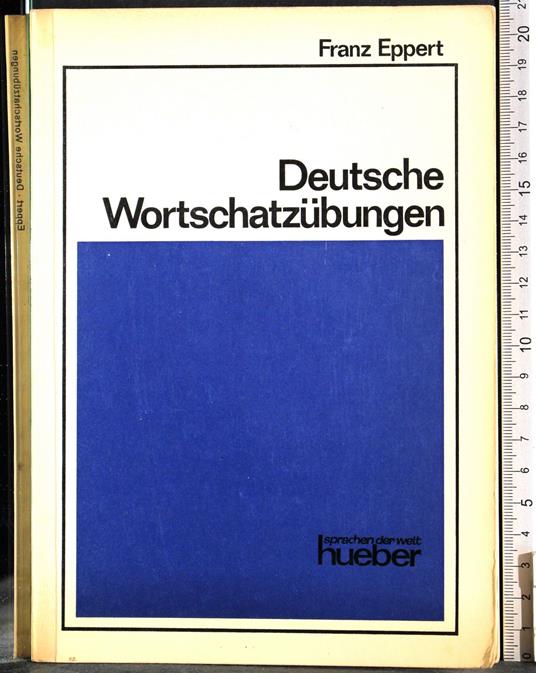 Deutsche Wortscatzubungen - copertina