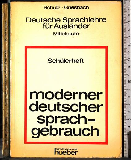 Moderner deutscher sprachgebrauch - copertina