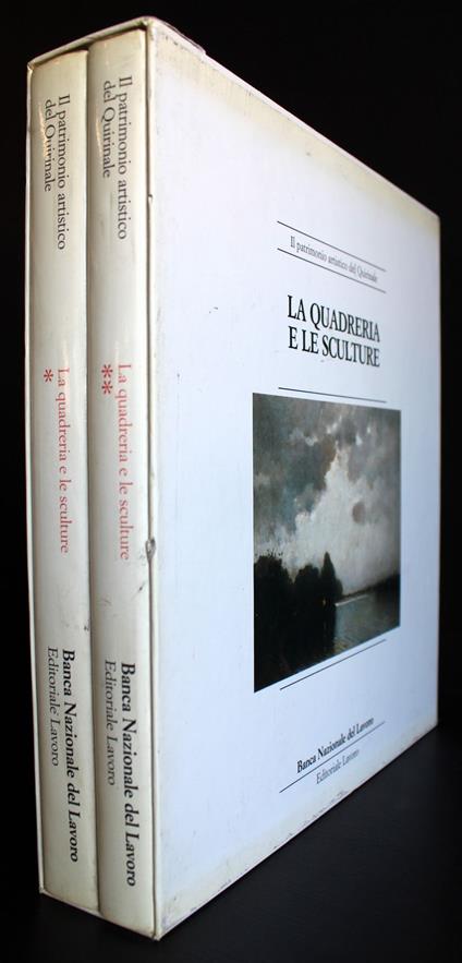quadreria e le sculture. Tomo 1 e 2 - copertina