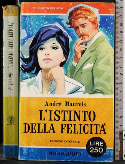 L' istinto della felicità - André Maurois - copertina