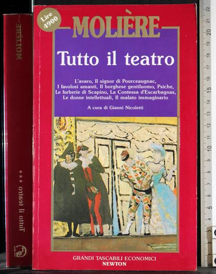 Tutto il teatro. Vol 3 - Molière - copertina