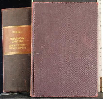 Vocabolario scolastico italiano-francese e francese-italiano - copertina