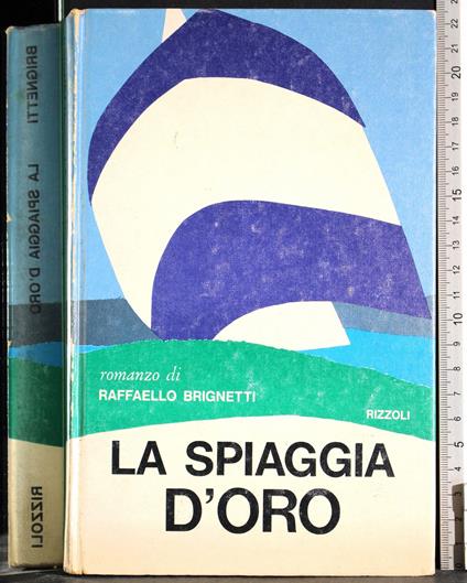spiaggia d'oro - Raffaello Brignetti - copertina