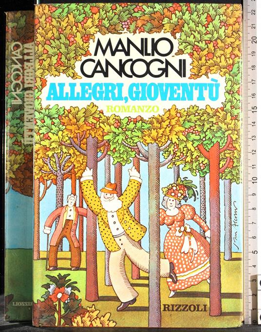 Allegri, gioventù - Manlio Cancogni - copertina