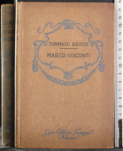Marco Visconti - Tommaso Grossi - copertina