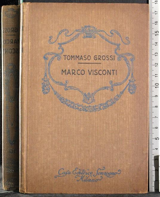 Marco Visconti - Tommaso Grossi - copertina