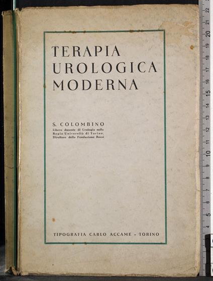 Terapia urologica moderna - copertina