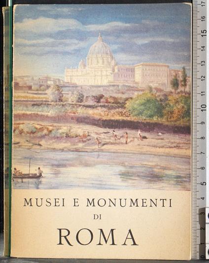 Musei e monumenti di Roma - copertina