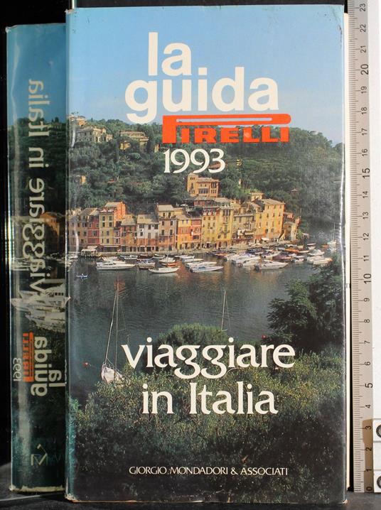 guida Pirelli 1993. Viaggiare in Italia - copertina