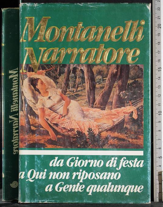 Da giorno festa a qui non riposano a gente qualunque - Montanelli - copertina