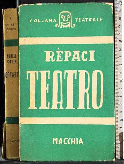 Teatro I - Leonida Rèpaci - copertina