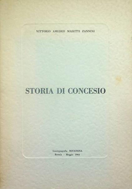 Storia di Concesio - copertina
