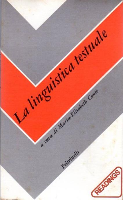 linguistica testuale - copertina