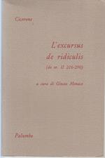L' EXCURSUS DE RIDICULIS (de or. II) - CICERONE - PALUMBO -