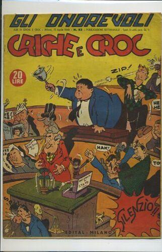 Albi Criche E Croc N.83 - copertina