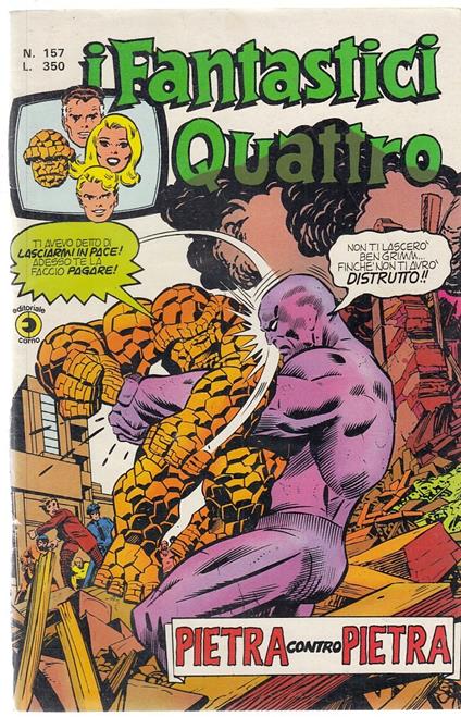 I Fantastici Quattro N.157 - copertina