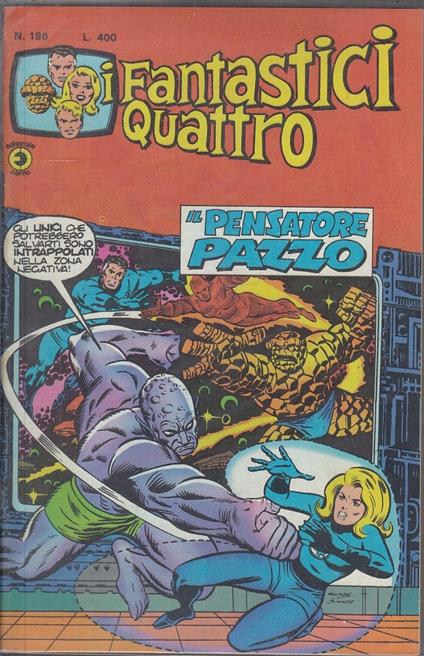 I Fantastici Quattro N.196 - copertina