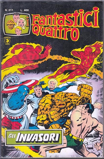 I Fantastici Quattro N.211 - copertina