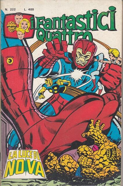 I Fantastici Quattro N.222 - copertina