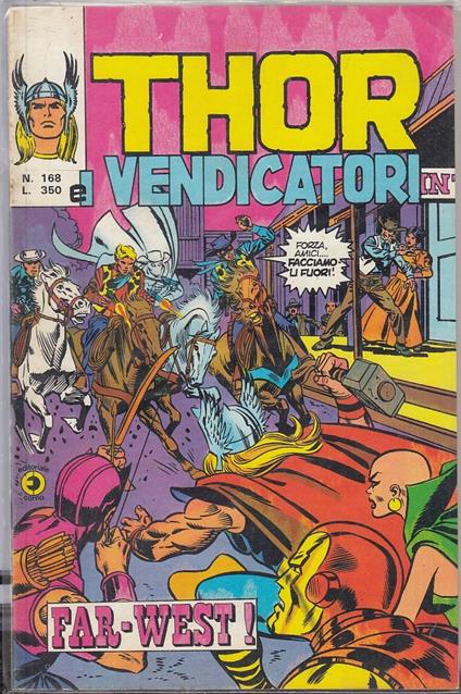 Thor N.168 - Corno - copertina