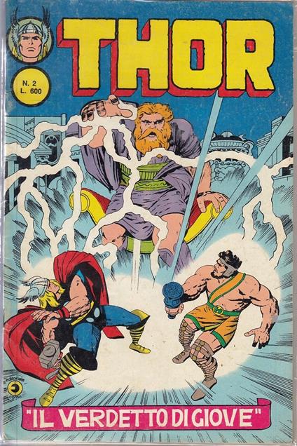 Thor Seconda 2° Serie N.2 - Corno - copertina
