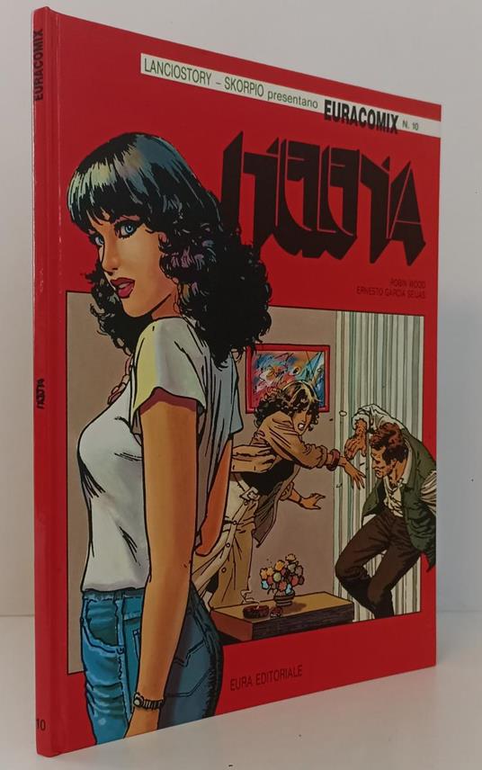 Euracomix N.10 Helena Cartonato - Wood Garcia Seijas - Eura - copertina