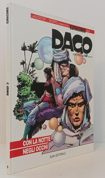 Euracomix N.9 Dago N.3 Con La Notte Negli Occhi Cartonato - copertina