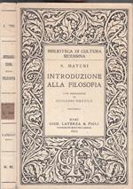 Introduzione Alla Filosofia- Maturi- Laterza- Cultura Moderna