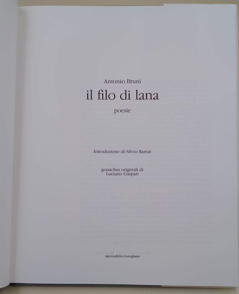 Il Filo Di Lana-Poesie