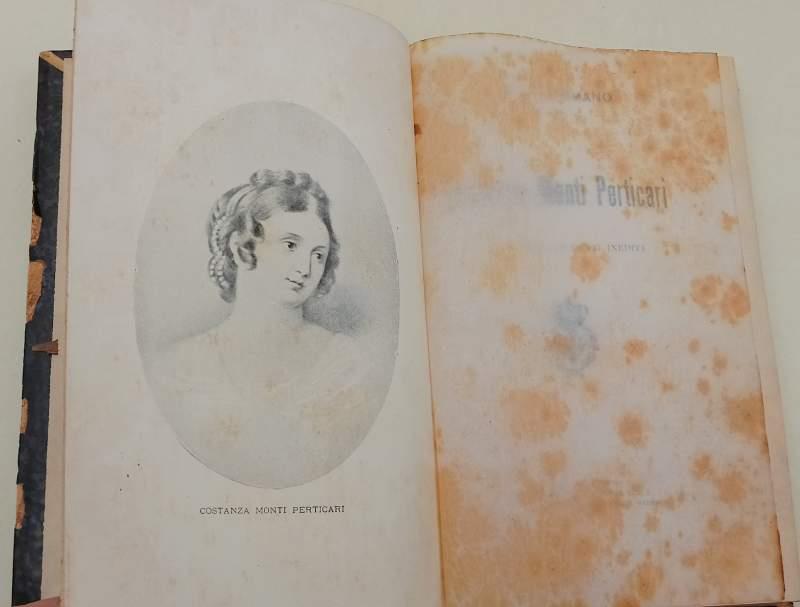 Costanza Monti Perticari Studio Su Documenti Inediti