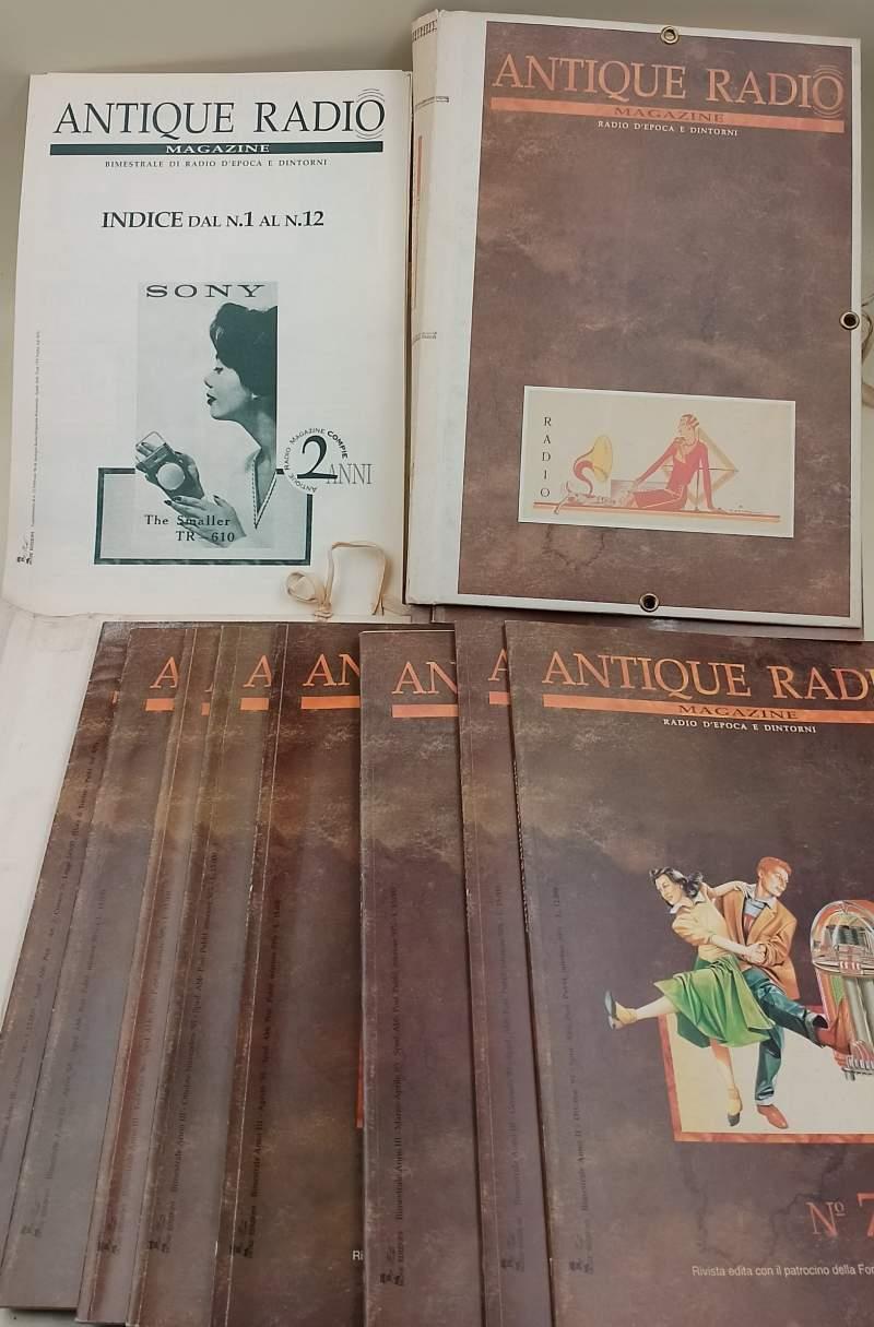 Antique Radio-Magazine-Radio D'Epoca E Dintorni-14 Numeri-
