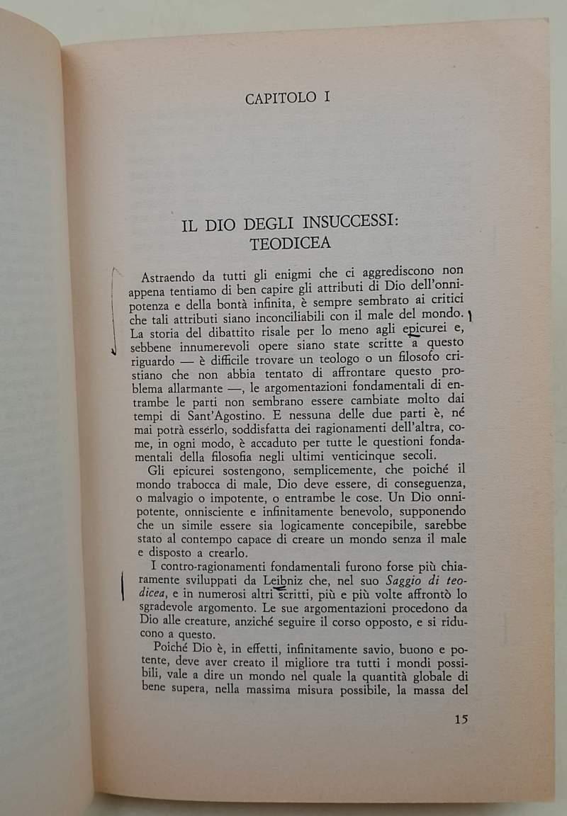 Le Religioni Su Dio, Il Demonio, Il Male E Altri Problemi Della Cosidetta Filosofia Della Religione