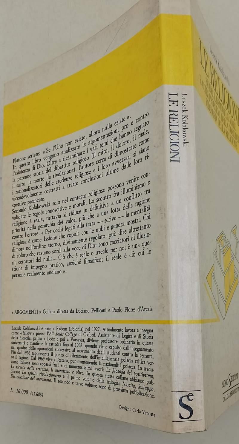 Le Religioni Su Dio, Il Demonio, Il Male E Altri Problemi Della Cosidetta Filosofia Della Religione