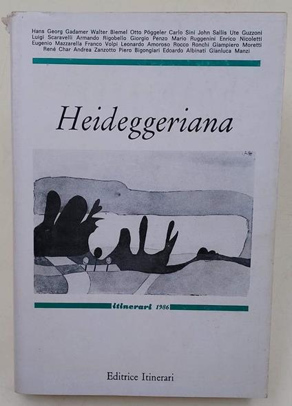 Heidiggeriana-Saggi E Poesie Nel Decennale Della Morte Di Martin Heidegger - copertina