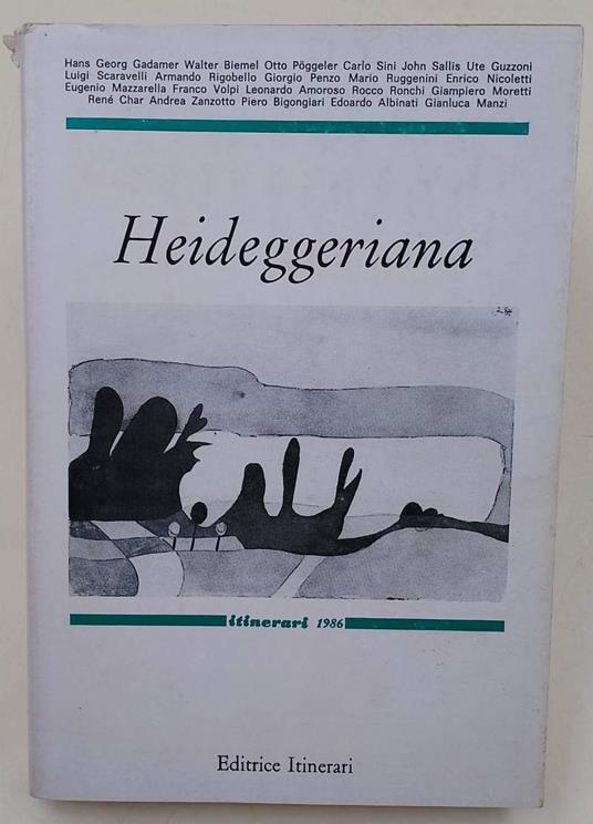Heidiggeriana-Saggi E Poesie Nel Decennale Della Morte Di Martin Heidegger - copertina